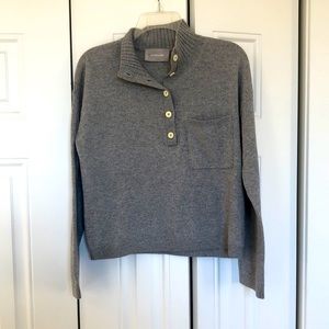 Everlane cashmere polo sweater